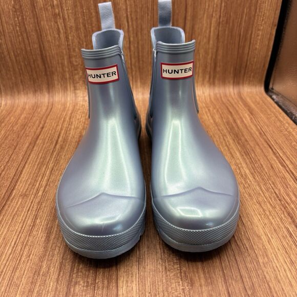 HUNTER Original Nebula Waterproof Chelsea Boot Blue Thistle US 10 / UK 8 / EU 42 - Picture 11 of 11